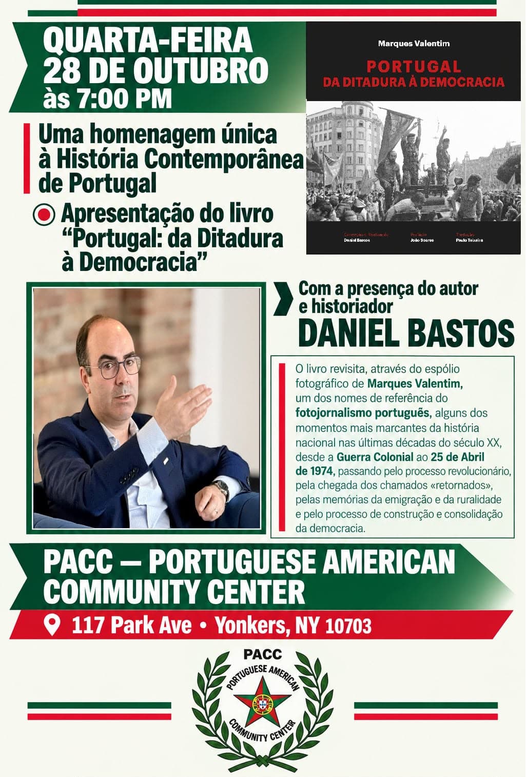 Daniel Bastos — "Portugal: da Ditadura à Democracia"